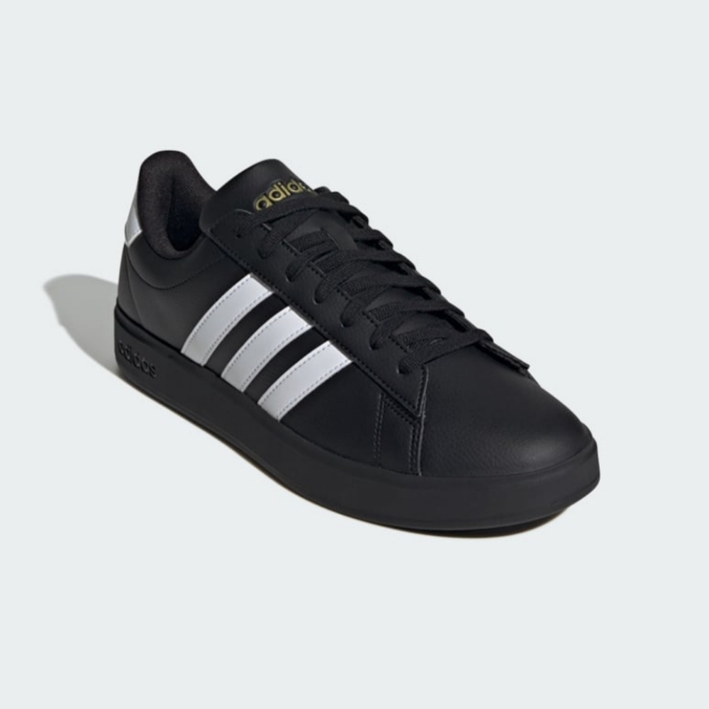 Adidas Classic Black with White Stripes Shoes